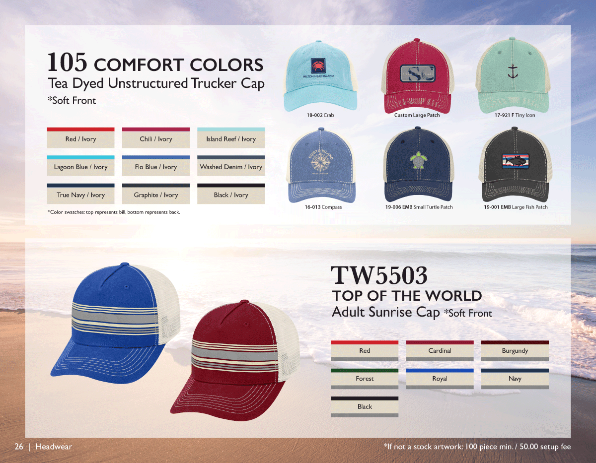 Garment Catalog Resort and Sport