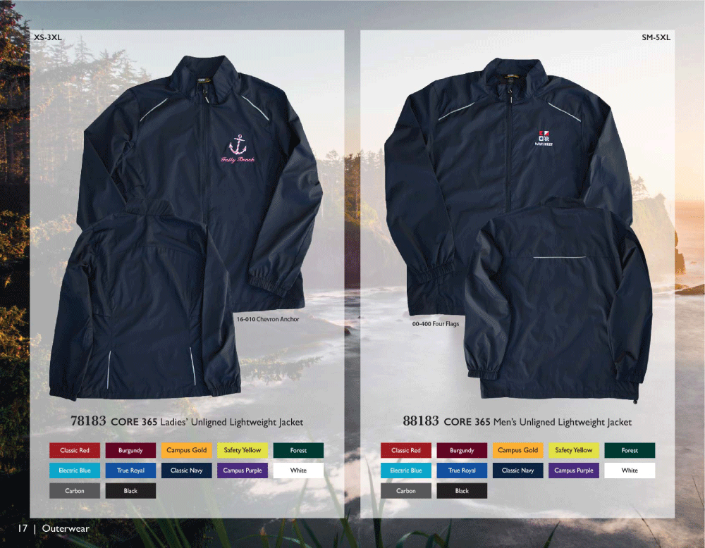 Garment Catalog Resort and Sport